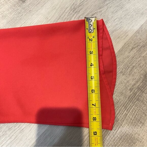 Pink Blush L Silk Rosy Pink Crochet Lace Feminine Flowy Blouse - Picture 11 of 16